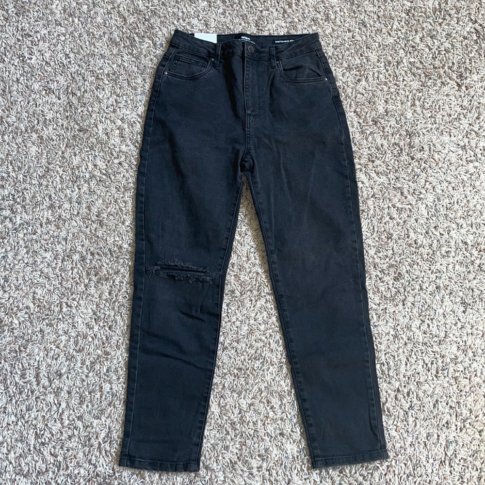 cotton on high waisted mom jean